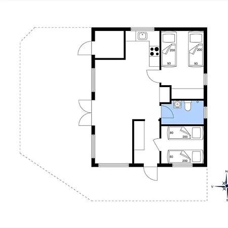 Casa vacanze 6856-allinge-madselokke-5-hus-7